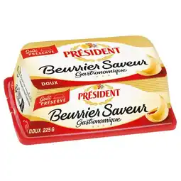 Carrefour Président beurrier saveur gastronomique offre