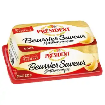 Carrefour Président beurrier saveur gastronomique offre