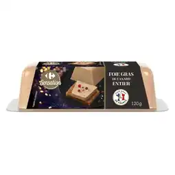 Carrefour Market Carrefour sensation foie gras de canard entier offre
