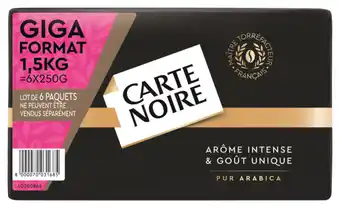 Carrefour Carte noire café moulu classique giga format offre