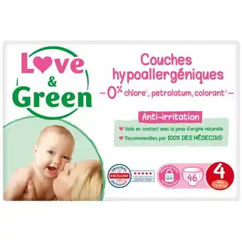 Carrefour Market Love & green couches hypoallergéniques offre