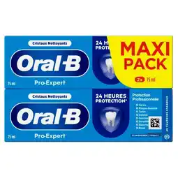 Carrefour Oral b dentifrice maxi pack offre