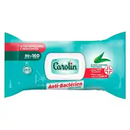 Carrefour Carolin lingettes offre
