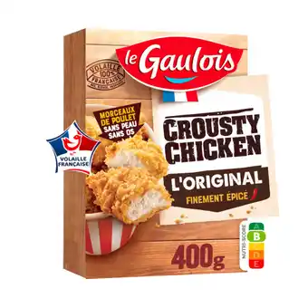 Carrefour Le gaulois crousty chicken offre