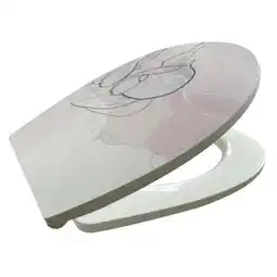 Carrefour Carrefour home abattant wc orchidée offre