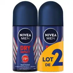 Carrefour Nivea men déodorant bille offre