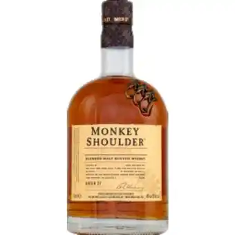 Carrefour Monkey shoulder blended malt scotch whisky offre