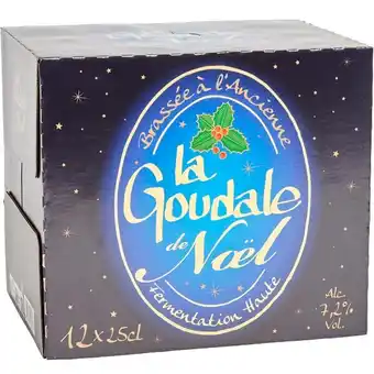 Carrefour La goudale bière de noël offre