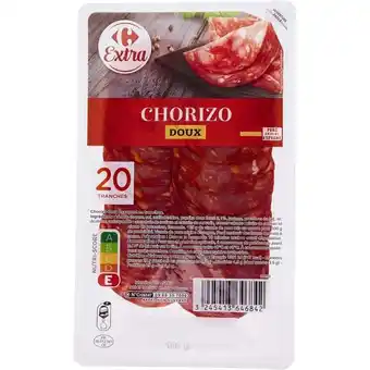 Carrefour Carrefour extra chorizo en tranches offre
