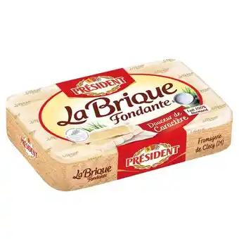 Carrefour Président la brique fondante offre