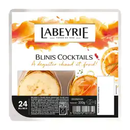 Carrefour Labeyrie sur tous les saumons, truites fumées, blinis et sauces offre