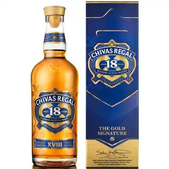 Carrefour Chivas regal xv blended scotch whisky offre