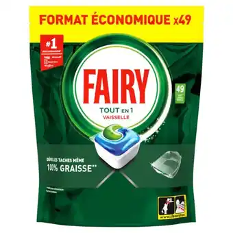 Carrefour Fairy tablette lave vaisselle format économique offre