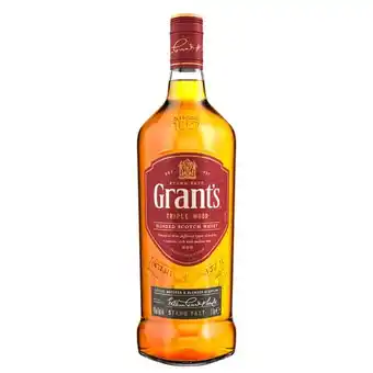 Carrefour Grant's blended scotch whisky offre