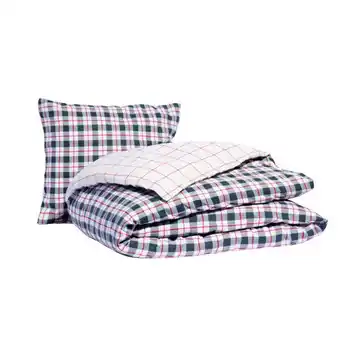 Carrefour Tex home parure tartan london offre