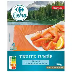 Carrefour Carrefour extra truite fumée offre