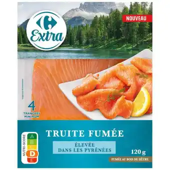 Carrefour Carrefour extra truite fumée offre