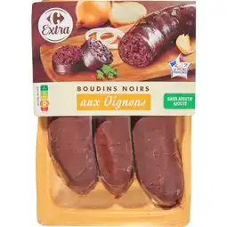 Carrefour Carrefour extra boudins noirs offre