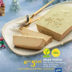 Picard Picard délice végétal offre