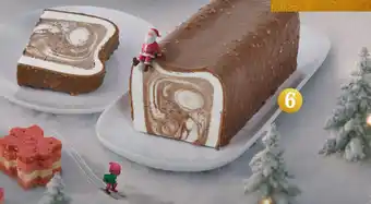 Picard Picard bûche glacée façon cake marbré offre