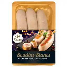 Carrefour Carrefour extra boudins blancs à la truffe offre