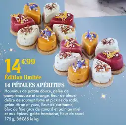 Picard Picard 14 pétales apéritifs offre