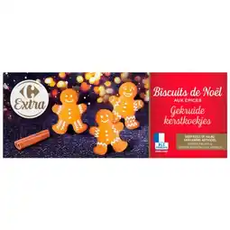 Carrefour Carrefour extra biscuits de noel aux épices offre