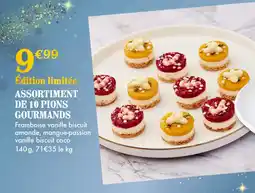 Picard Assortiment de 10 pions gourmands offre