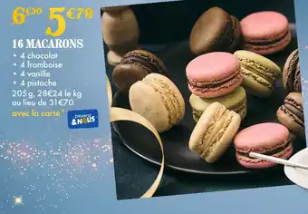 Picard Picard 16 macarons offre