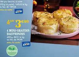 Picard Picard 4 mini-gratins dauphinois offre