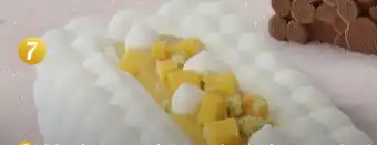 Picard Picard bûche glacée façon pavlova exotique offre