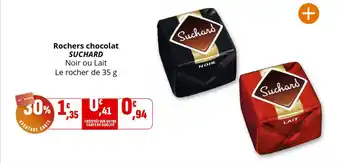 Coccinelle Supermarché SUCHARD Rochers chocolat offre