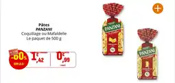 Coccinelle Supermarché PANZANI Pâtes offre
