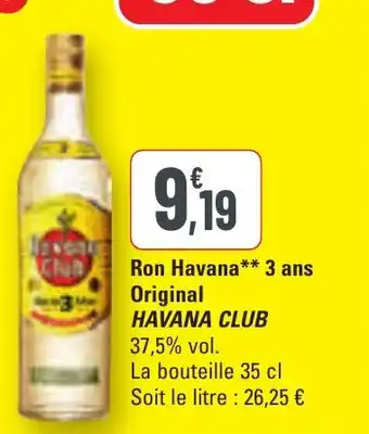 G20 Ron havana 3 ans original havana club offre