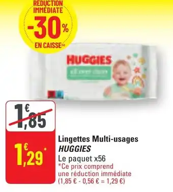 G20 Lingettes multi-usages huggies offre