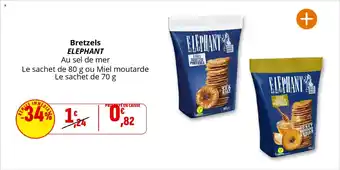 Coccinelle Supermarché ELEPHANT Bretzels offre
