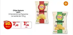 Coccinelle Supermarché LAY'S Chips Nature offre
