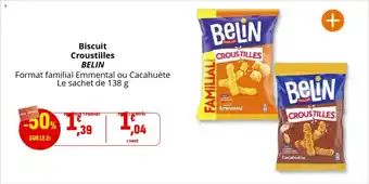Coccinelle Supermarché BELIN Biscuit Croustilles offre