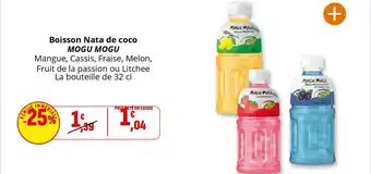Coccinelle Supermarché MOGU MOGU Boisson Nata de coco offre