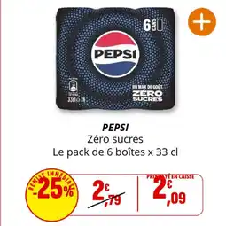 Coccinelle Supermarché PEPSI offre