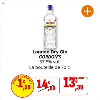 Coccinelle Supermarché GORDONS London Dry Gin offre