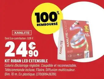 Bricorama Kit ruban led extensible offre