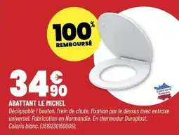 Bricorama Abattant le michel offre