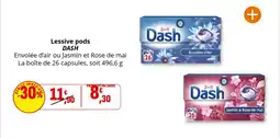 Coccinelle Supermarché DASH Lessive pods offre