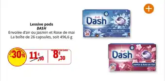 Coccinelle Supermarché DASH Lessive pods offre