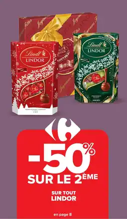 Carrefour Market Sur tout lindor offre