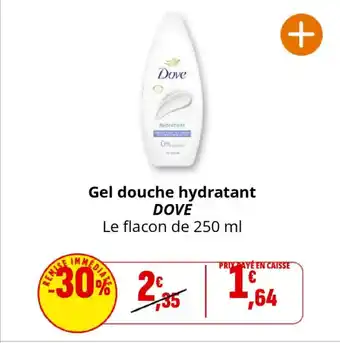 Coccinelle Supermarché DOVE Gel douche hydratant offre