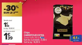 Carrefour Market Chips carrefour extra offre