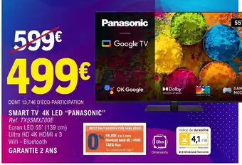 PANASONIC Smart tv 4k led