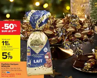 Papillotes féeriques revillon